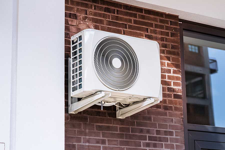 Completed ductless mini split installation service in Atlanta GA
